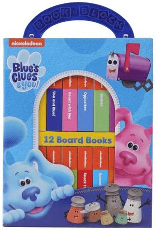 Nickelodeon Blue's Clues & You!: My First Library Board Book Block 12-Book Set