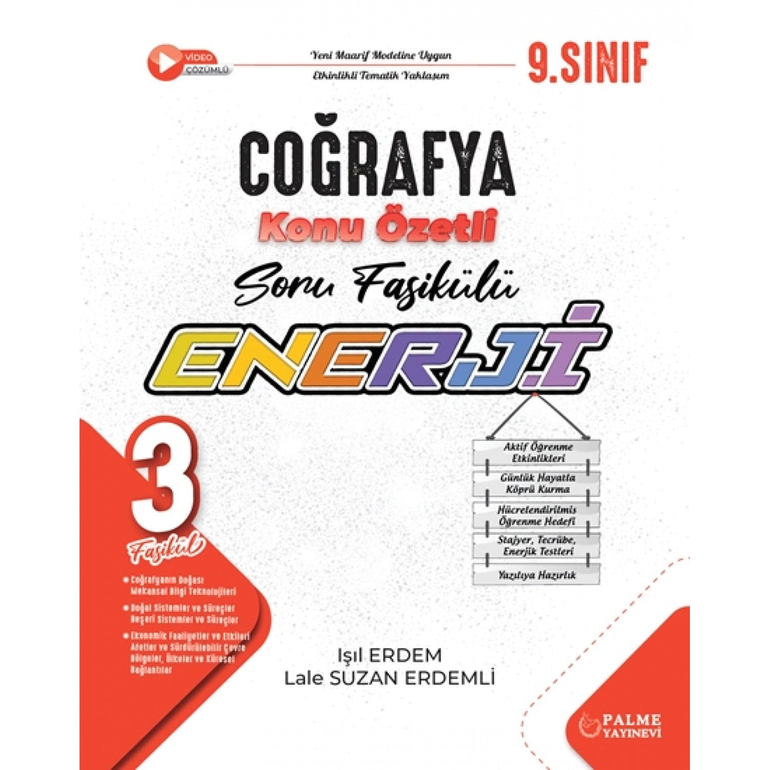9. Sınıf Enerji Coğrafya Konu Özetli Soru Fasikülleri (3 Fasikül)