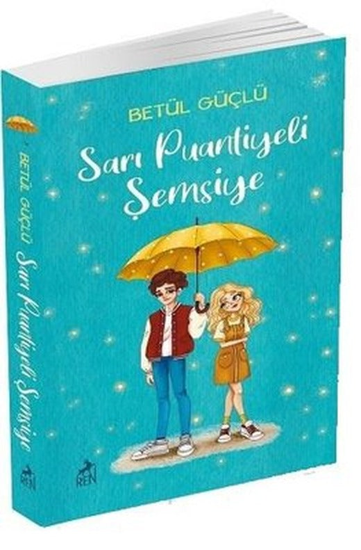 Sarı Puantiyeli Şemsiye | Ren Kitap (İnce Kapak)