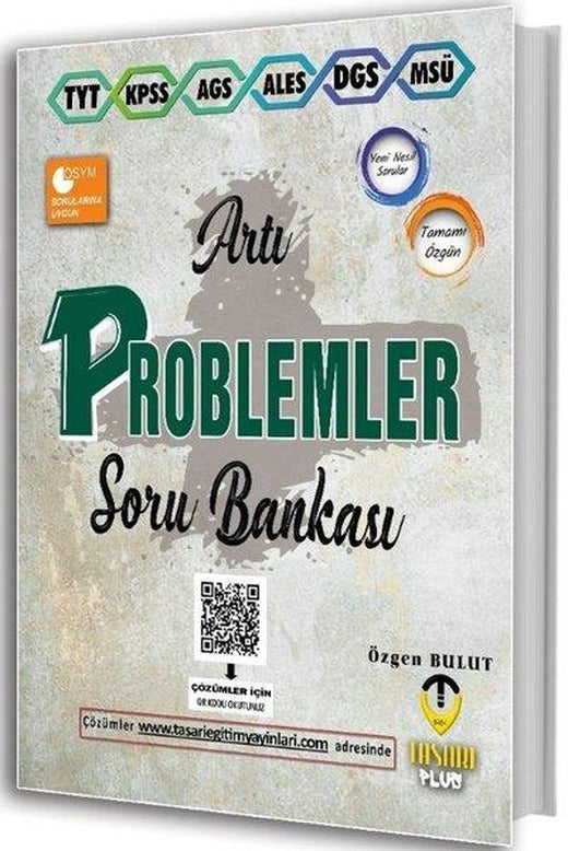 Artı Problemler Çözümlü Soru Bankası | Tasarı Akademi (İnce Kapak)