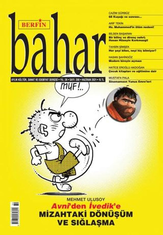 Berfin Bahar Aylık Kültür Sanat ve Edebiyat Dergisi Sayı: 280 Haziran 2021 | Berfin Bahar Dergisi (Ciltsiz)
