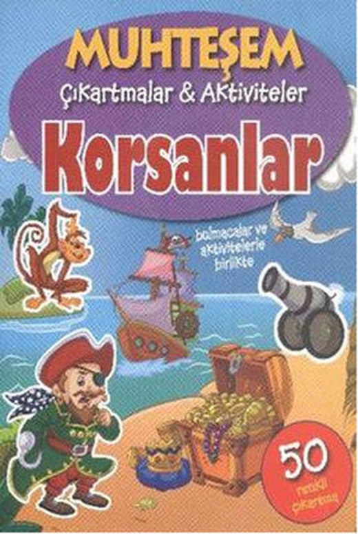 Muhteşem Çıkartmalar - Aktiviteler Korsanlar | Parıltı Yayınları