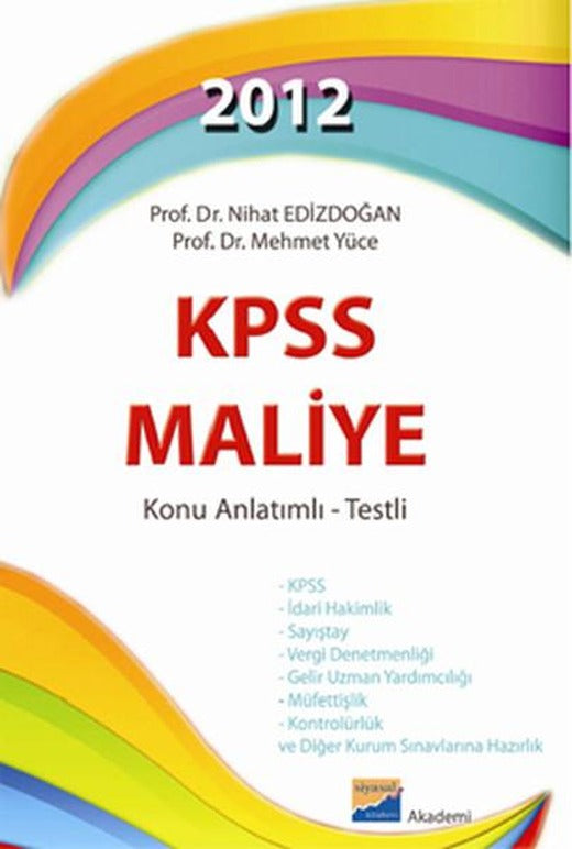 Kpss Maliye 2012 | Siyasal Kitabevi (İnce Kapak)