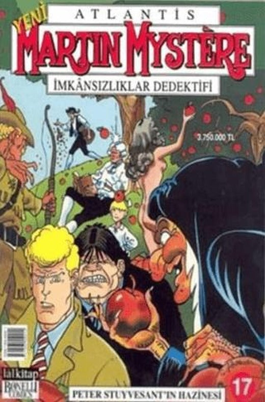 Martin Mystere İmkansızlıklar Dedektifi Peter Stuyvesant’ın Hazinesi Sayı: 17 | Lal Kitap (Ciltsiz)