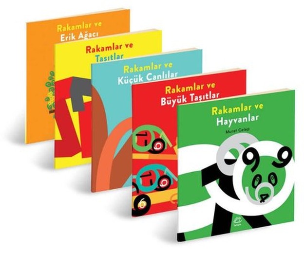 Murat Celep Rakamlar Seti - 5 Kitap Takım | İletişim Yayınları (İnce Kapak)