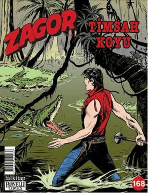 Zagor Sayı: 168 - Timsah Koyu | Lal Kitap (Ciltsiz)