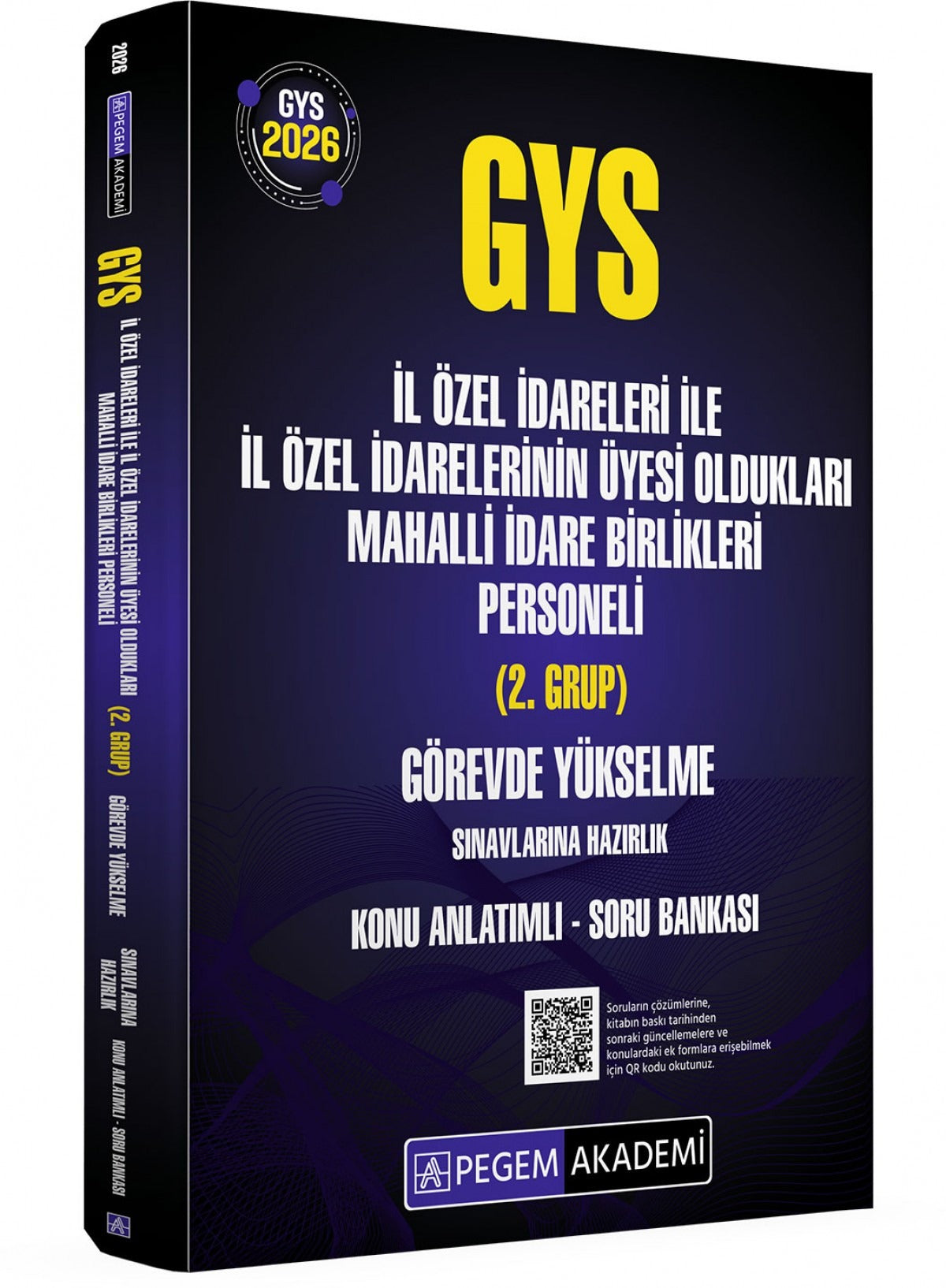 2026 GYS İl Özel İdareleri ile İl Özel İdarelerinin Üyesi Oldukları Mahalli İdare Birlikleri Persone | Pegem Akademi Yayıncılık (İnce Kapak)
