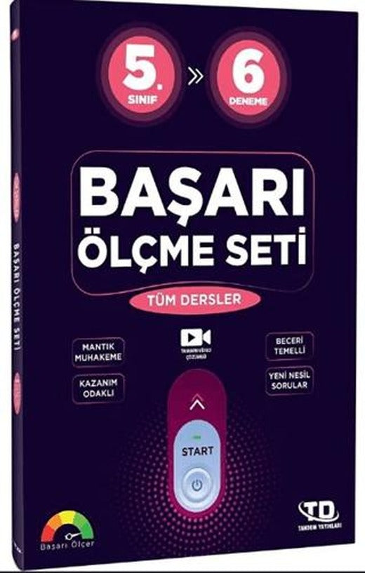 5. Sınıf Tüm Dersler Başarı Ölçme Seti 6 Deneme Sınavı | Tandem Yayınları (Ciltsiz)