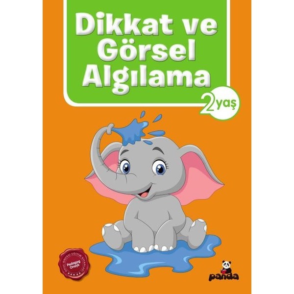2 Yaş Dikkat ve Görsel Algılama | Panda (İnce Kapak)