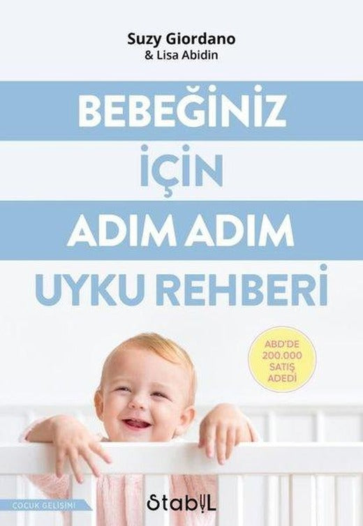 Bebeğiniz için Adım Adım Uyku Rehberi | Stabil Kitap (İnce Kapak)