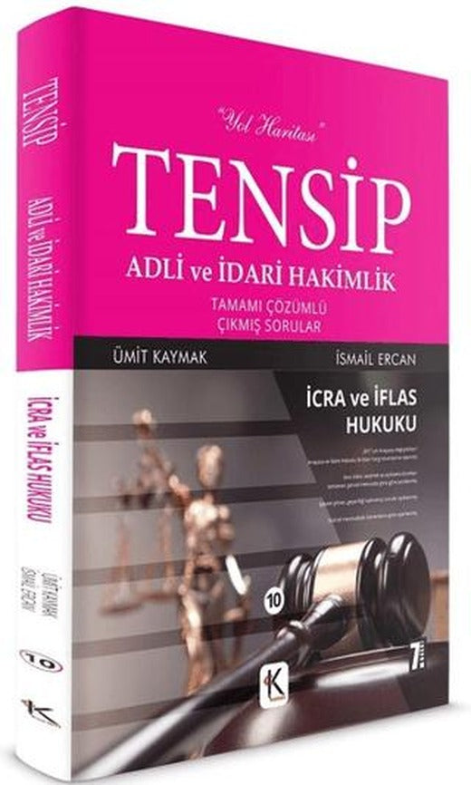 İcra ve İflas Hukuku Tensip - Adli ve İdari Hakimlik Tamamı Çözümlü Çıkmış Sorular | Kuram Kitap (Ciltsiz)