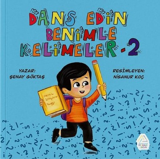 Dans Edin Benimle Kelimeler Seti - 2 Kitap Takım | Mahlas Çocuk (İnce Kapak)