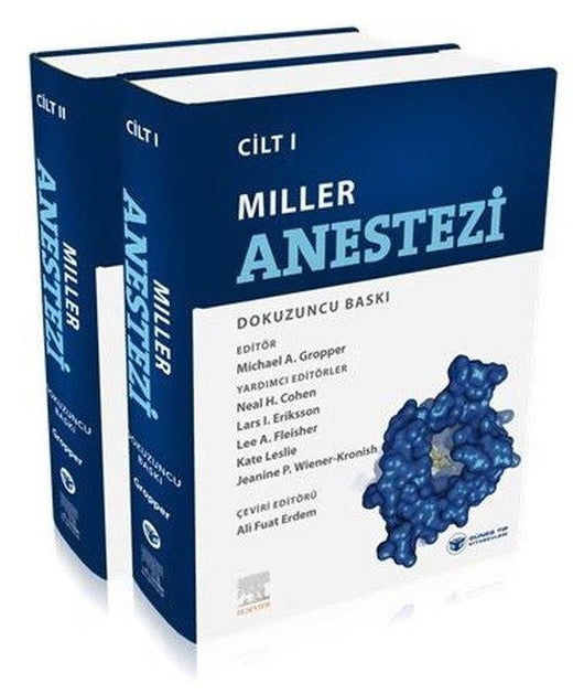 Miller Anestezi Seti - 2 Kitap Takım | Güneş Tıp Kitabevleri (Ciltli)