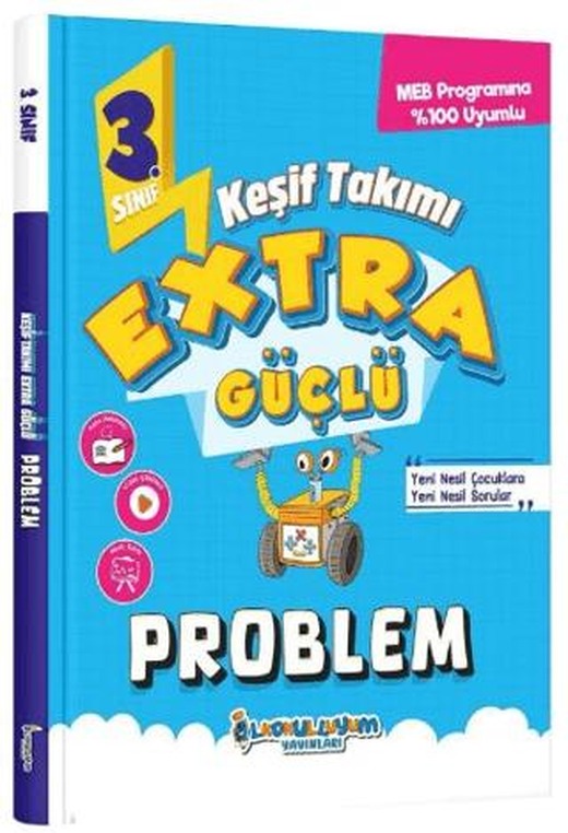 3. Sınıf Keşif Takımı Extra Güçlü Problem | İlkokulluyum (Ciltsiz)
