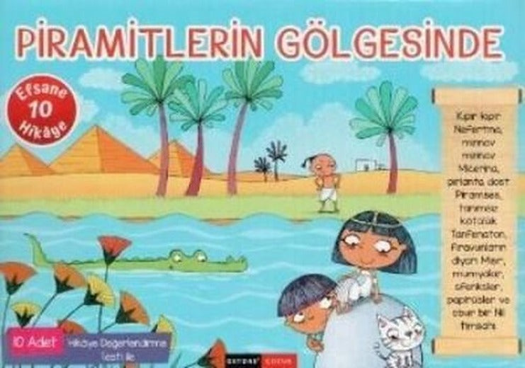 Piramitlerin Gölgesinde Efsane Hikaye Seti - 10 Kitap Takım | Gendaş Çocuk