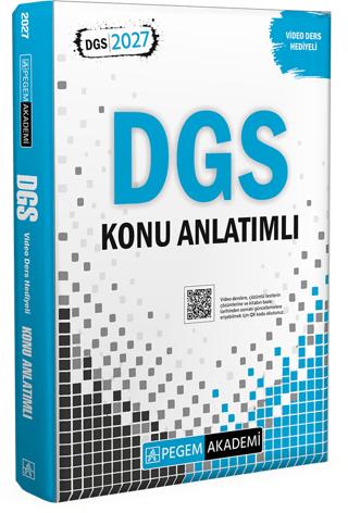 2027 DGS Konu Anlatımlı | Pegem Akademi Yayıncılık (Ciltsiz)  - Resim 1