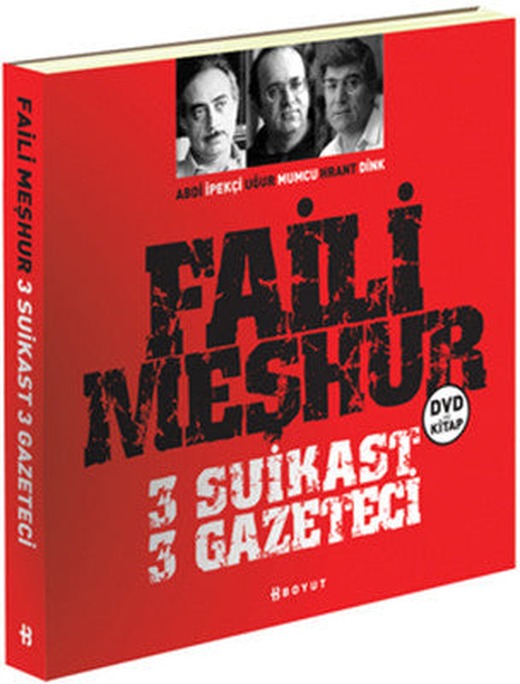 Faili Meşhur 3 Suikast 3 Gazeteci (Dvd + Kitap) | Boyut Yayın Grubu