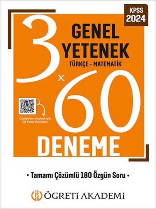 3X60 Genel Yetenek Deneme (Türkçe-matematik)
