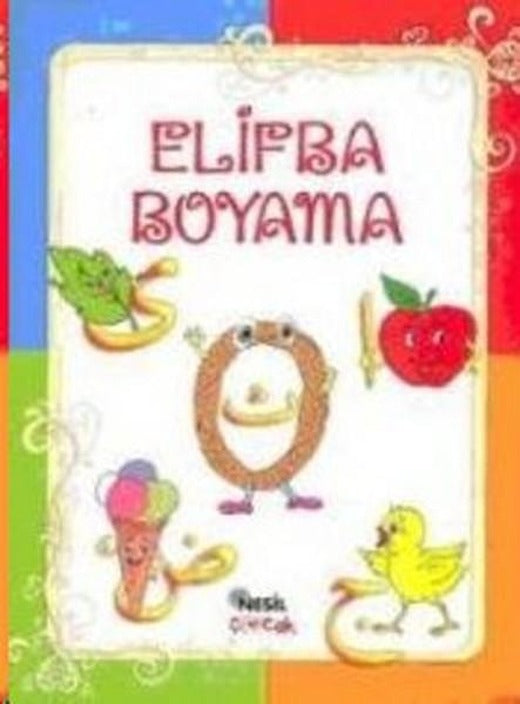 Elifba Boyama | Nesil Çocuk Yayınları (İnce Kapak)