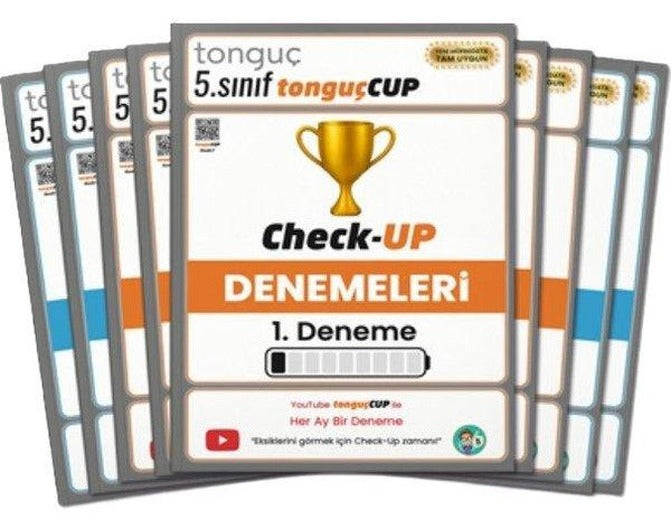 5. Sınıf TonguçCup Check-Up Denemeleri | Tonguç Akademi (İnce Kapak)