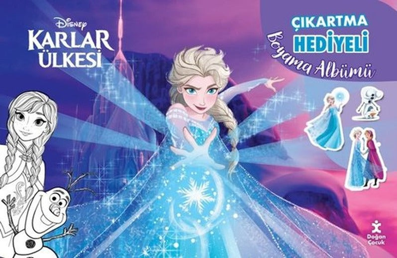 Disney Karlar Ülkesi - Çıkartma Hediyeli Boyama Albümü | Doğan Çocuk
