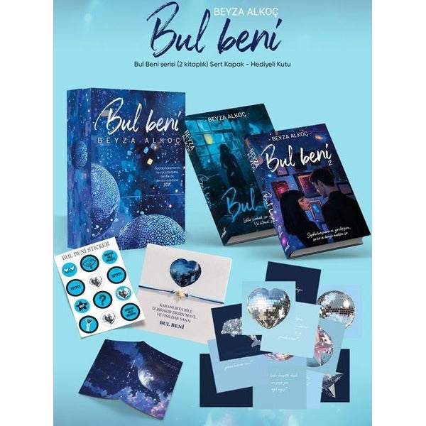 Bul Beni 2 Seti -  2 Kitap Takım - Hediye Kutulu | İndigo Kitap (İnce Kapak)