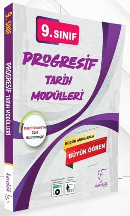 9. Sınıf Progresif Tarih Modülleri | Karekök Yayıncılık (Ciltsiz)