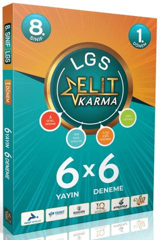 8. Sınıf LGS Elit Karma 6 Yayın 6 Deneme | Paraf Yayınları (Ciltsiz)  - Resim 1
