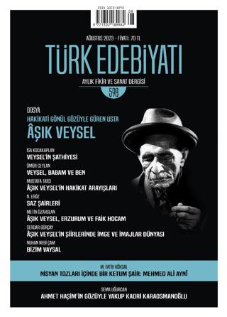 Türk Edebiyatı Dergisi Sayı: 598 Ağustos 2023 | Türk Edebiyatı Dergisi (Ciltsiz)  - Resim 1