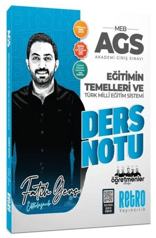 2026 MEB-AGS Eğitimin Temelleri ve Türk Milli Eğitim Sistemi Ders Notu