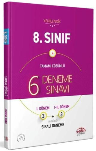 8. Sınıf 6 Deneme Sınavı Tamamı Çözümlü