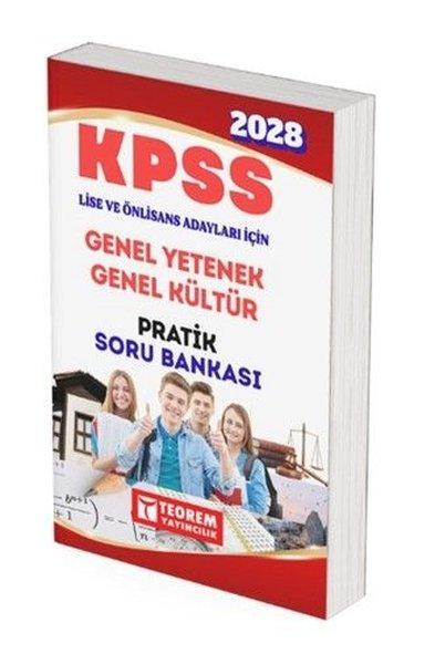 2028 KPSS Lise  -  Önlisans Adayları İçin Pratik Soru Bankası | Teorem Yayınları (İnce Kapak)  - Resim 1