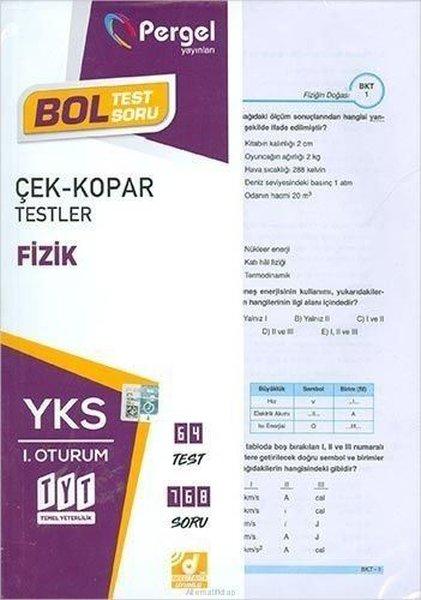 TYT Fizik Çek Kopar Yaprak Testler | Pergel (İnce Kapak)  - Resim 1