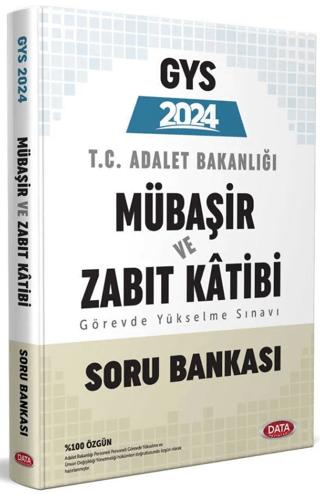 GYS Adalet Bakanlığı Mübaşir ve Zabıt Katibi Soru Bankası | Data Yayınları (Ciltsiz)  - Resim 1