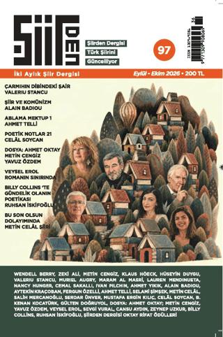 Şiirden İki Aylık Şiir Dergisi Sayı: 97 Eylül - Ekim 2026 | Şiirden Yayıncılık (Ciltsiz)  - Resim 1
