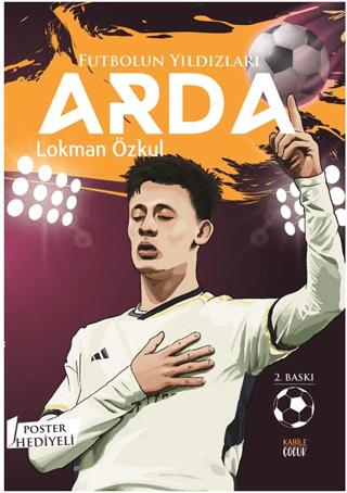 Futbolun Yıldızları Arda (Poster Hediyeli) | Kabile Çocuk (Ciltsiz)  - Resim 1