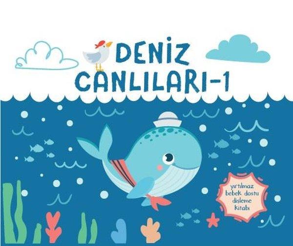 Deniz Canlıları 1 - Yırtılmaz Kitap | Mega Kids Lab Yayınları (Cep Boy)  - Resim 1