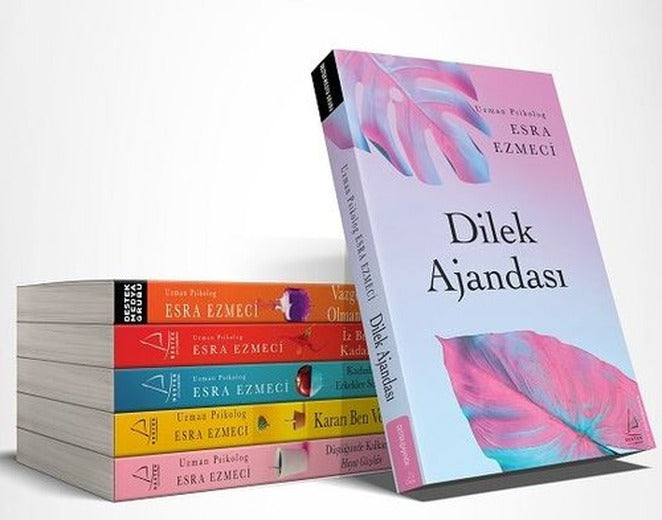 Esra Ezmeci Seti - Defter Hediyeli 5 Kitap Takım Dilek Ajandası Hediyeli | Destek Yayınları