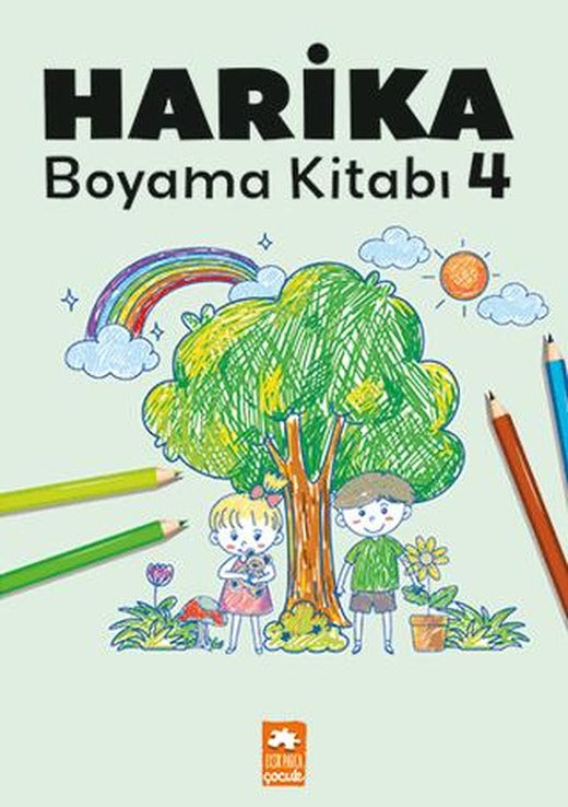 Harika Boyama Kitabı 4 | Eksik Parça Yayınları (Ciltsiz)