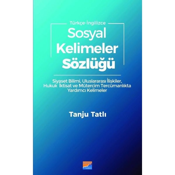 Sosyal Kelimeler Sözlüğü | Siyasal Kitabevi (İnce Kapak)