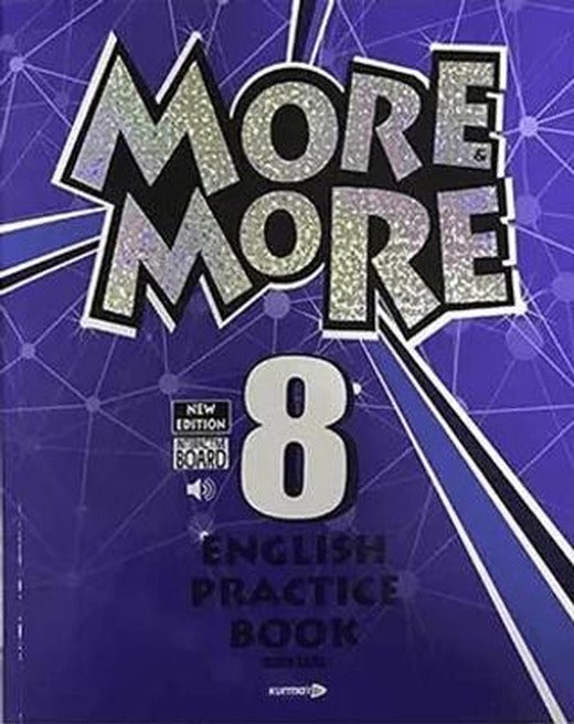 New More More 8 English Practice Book | Kurmay Yayınları (Ciltsiz)
