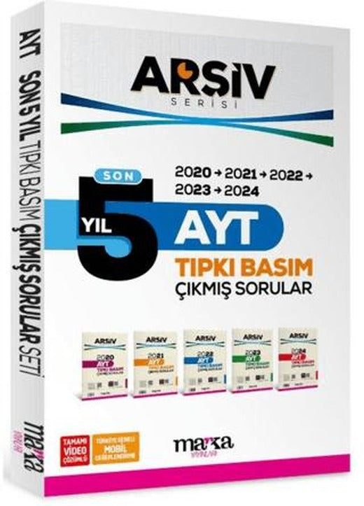 Son 5 Yıl AYT Arşiv Servisi Çıkmış Sorular Tamamı Video Çözümlü