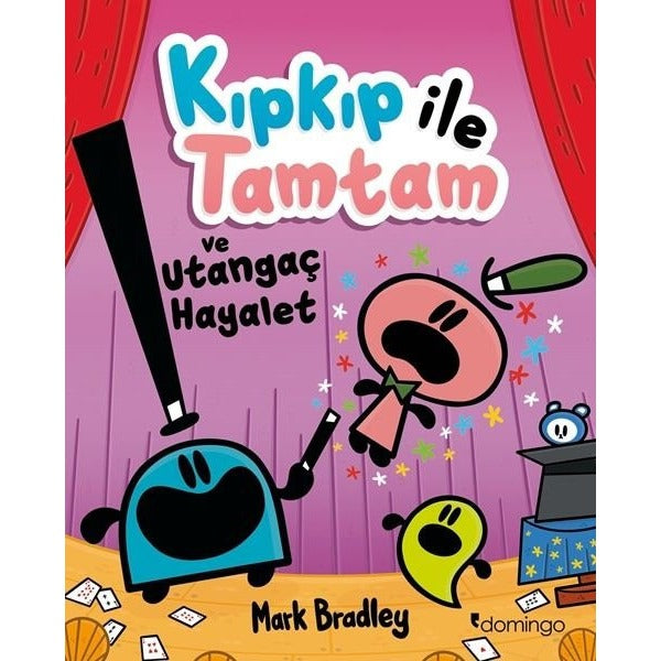 Kıpkıp İle Tamtam ve Utangaç Hayalet - 3 | Domingo Yayınevi (İnce Kapak)