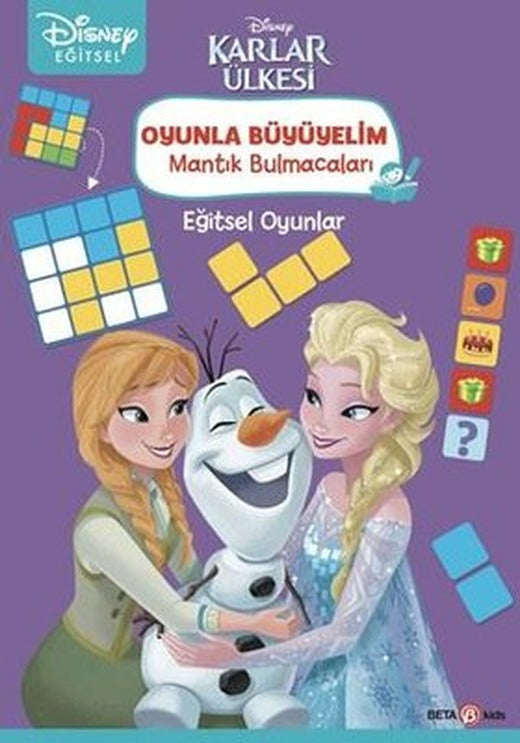 Disney Karlar Ülkesi - Oyunla Büyüyelim - Mantık Bulmacaları - Eğitsel Oyunlar | Beta Kids (İnce Kapak)