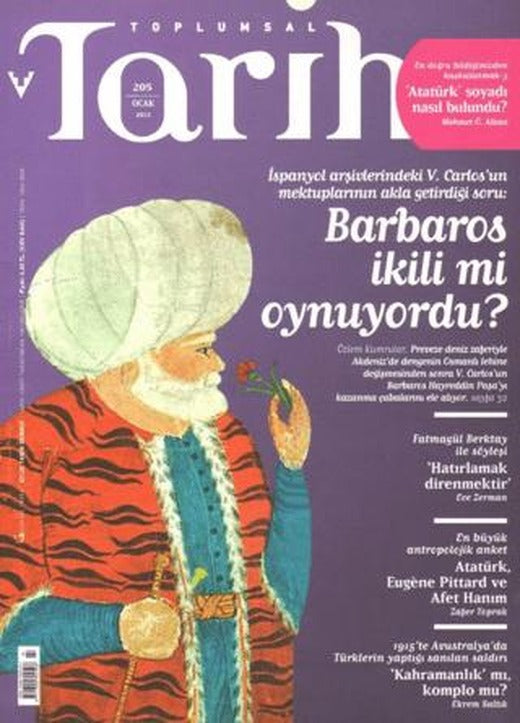 Toplumsal Tarih Dergisi Sayı: 205 | Tarih Vakfı Yurt Yayınları - Toplumsal Tarih Dergisi (Ciltsiz)