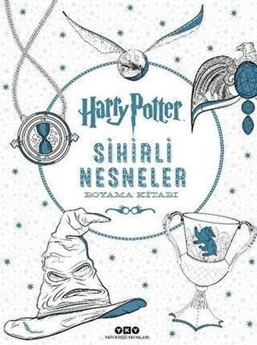 Harry Potter Sihirli Nesneler - Boyama Kitabı | Yapı Kredi Yayınları (İnce Kapak)