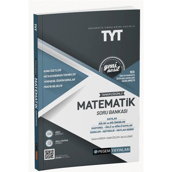 TYT Tamamı Çözümlü Matematik Soru Bankası