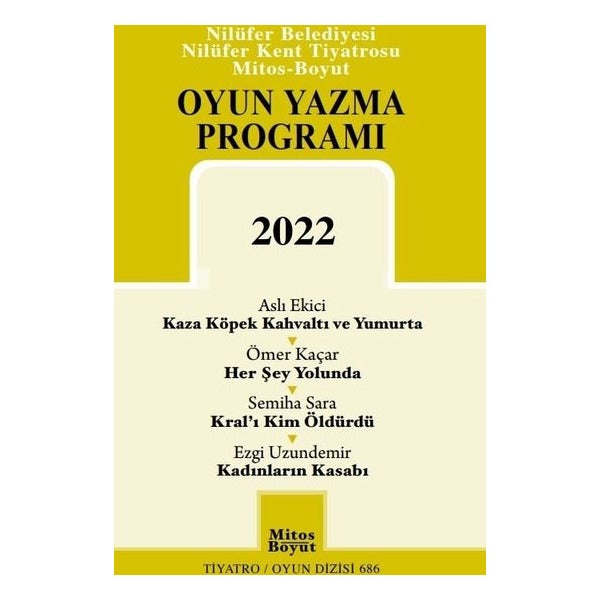 Oyun Yazma Programı 2022 | Mitos Boyut Yayınları (İnce Kapak)