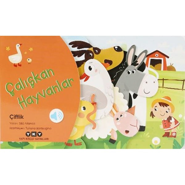 Çalışkan Hayvanlar - Çiftlik | Yapı Kredi Yayınları (Ciltli )