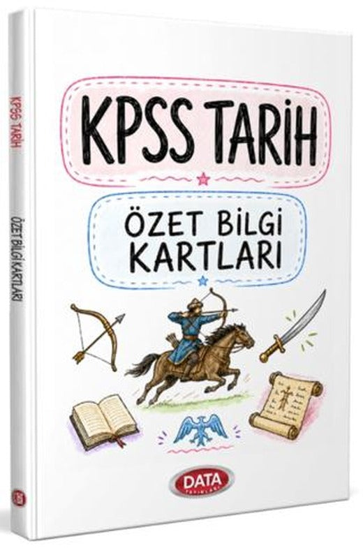 2026 KPSS Tarih Özet Bilgi Kartları | Data Yayınları (Ciltsiz)